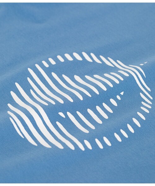 PETIT BATEAU（プチバトー）の「半袖Ｔシャツ（Tシャツ/カットソー・キッズ・ブルー・8YEAR/6YEAR/10YEAR/12YEAR）」の2枚目の写真