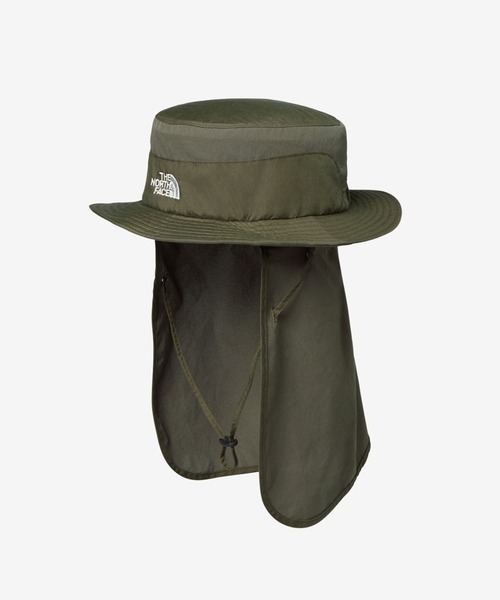 THE NORTH FACE(ザノースフェイス)の「THE NORTH FACE Sunshield Hat NN02504(ハット・メンズ・ブラック/オリーブ・MEDIUM/LARGE)」の1枚目の写真