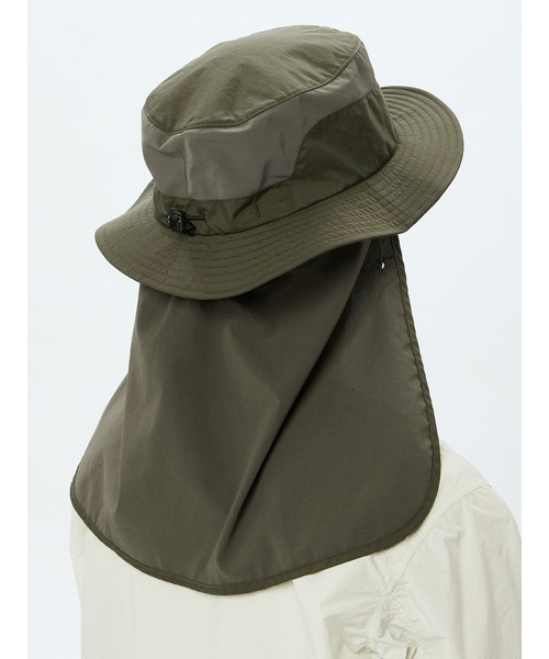 THE NORTH FACE(ザノースフェイス)の「THE NORTH FACE Sunshield Hat NN02504(ハット・メンズ・ブラック/オリーブ・MEDIUM/LARGE)」の15枚目の写真