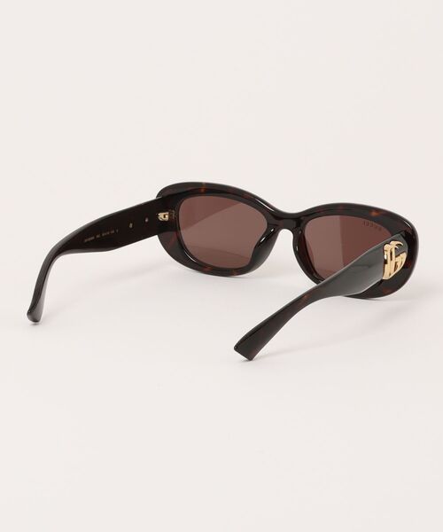 GUCCI（グッチ）の「【GUCCI/グッチ】オーバル サングラス GG1829SK 002（サングラス・レディース・ブラウン・FREE）」の3枚目の写真