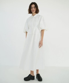CLANE/クラネ WAIST DESIGN VOLUME ONEPIECE/ウエストデザイン