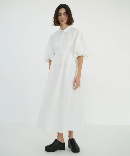 WAIST DESIGN VOLUME ONEPIECE（ワンピース）｜CLANE（クラネ