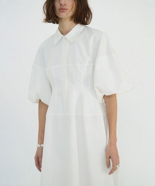 WAIST DESIGN VOLUME ONEPIECE（ワンピース）｜CLANE（クラネ