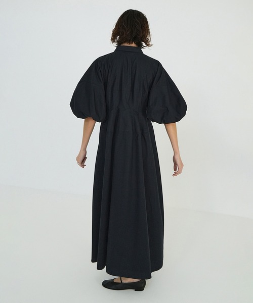 美品 正規 CLANE WAIST DESIGN VOLUME ONEPIECE セール】WAIST DESIGN VOLUME ONEPIECE（ワンピース）｜CLANE（クラネ
