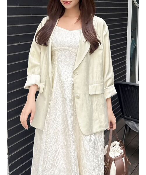 dazzlin バックリボンジャカードキャミワンピース dazzlin ワンピース バックリボンジャカードキャミワンピース