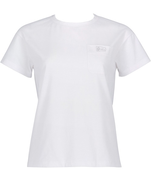 CW-X(シーダブリューエックス)の「「CHUMS (チャムス)コラボ」 バックメッシュTシャツ 3分袖(Tシャツ/カットソー・レディース・ネイビー/ホワイト・M/L)」の2枚目の写真