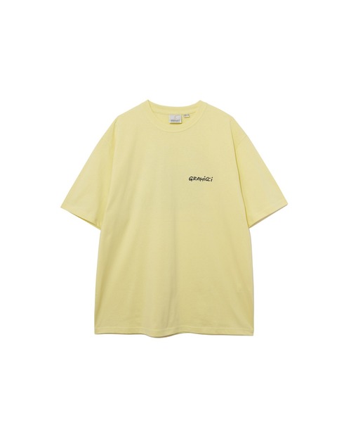 Gramicci（グラミチ）の「GRAMICCI SNAIL TEE（Tシャツ/カットソー・メンズ・レモンイエロー/ブラック/ホワイト・M/L/XL）」の11枚目の写真