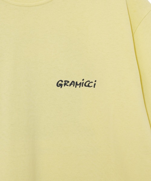 Gramicci（グラミチ）の「GRAMICCI SNAIL TEE（Tシャツ/カットソー・メンズ・レモンイエロー/ブラック/ホワイト・M/L/XL）」の12枚目の写真
