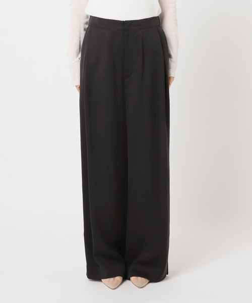 plage fibril linen 混フレアパンツ セール】fibril linen 混 フレアパンツ（スラックス）｜Plage
