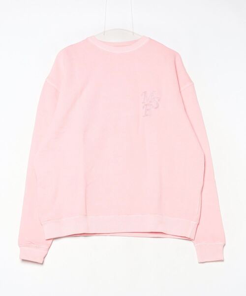 My sugar Babe（マイシュガーベイブ）の「Chain logo pigment crew sweat（スウェット・メンズ・グリーン/ピンク・X-LARGE/MEDIUM/LARGE）」の2枚目の写真