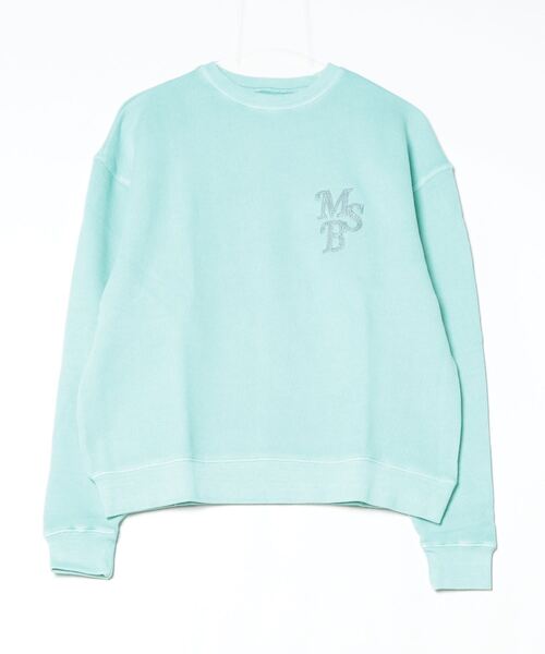 Chain logo pigment crew sweat