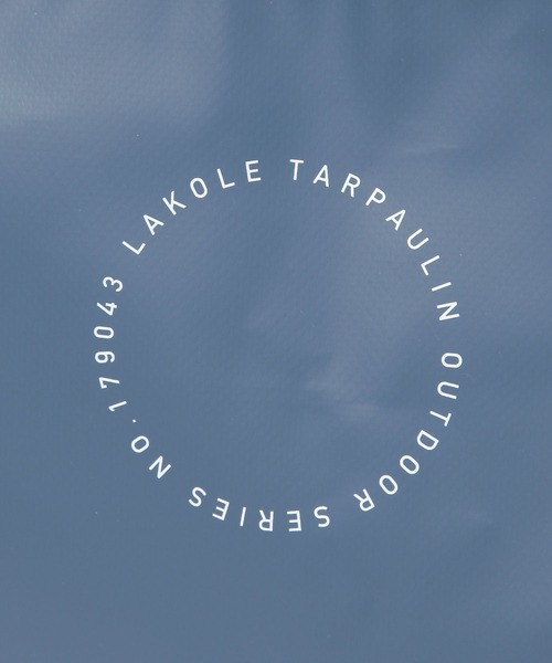 LAKOLE(ラコレ)の「ターポリンBOXバッグ / 327863(アウトドアグッズ・レディース・ベージュ/ネイビー/ブラック・FREE)」の20枚目の写真