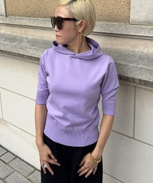 JENNE（ジェンヌ）の「エアリーサマーニットフーディー【UVカット・マシンウォッシャブル】（ニット/セーター）」