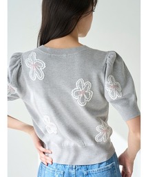 SNIDEL（スナイデル）の「【BOUQUET OF JOY】フラワーモチーフ