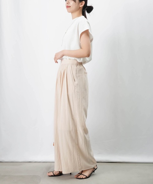 【専用】luca/ladyluckluca★HANDPRINTSMILET★ セール】LC/LLL タックワイドパンツ（その他パンツ）｜LUCA/LADY