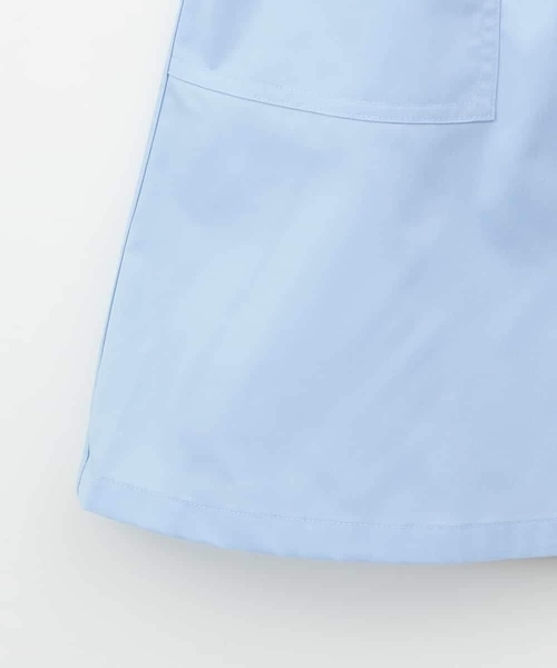 a.v.v（アーヴェヴェ）の「[160]ベイカーポケットスカート（スカート・キッズ・ダークインディゴブルー/ベージュ・160）」の7枚目の写真