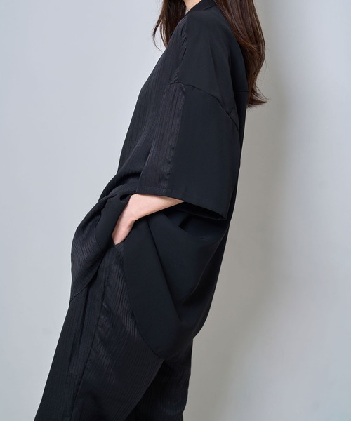 Nora Lily(ノラリリー)の「【Nora Lily】Sheer Layered Pants(UNISEX)(その他パンツ・メンズ・ブラック/ライトブルー/オフホワイト・FREE)」の17枚目の写真
