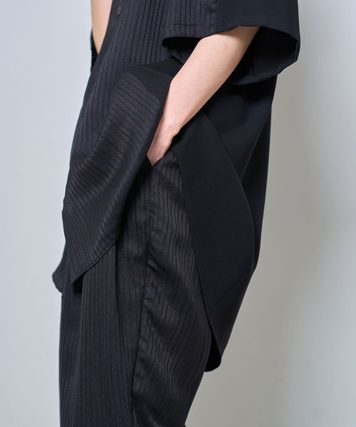 Nora Lily(ノラリリー)の「【Nora Lily】Sheer Layered Pants(UNISEX)(その他パンツ・メンズ・ブラック/ライトブルー/オフホワイト・FREE)」の18枚目の写真