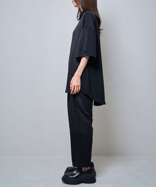 Nora Lily(ノラリリー)の「【Nora Lily】Sheer Layered Pants(UNISEX)(その他パンツ・メンズ・ブラック/ライトブルー/オフホワイト・FREE)」の20枚目の写真