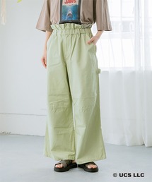 studio CLIP（スタディオクリップ）の「ハイウエストミリタリーワイドパンツ[プチサイズあり]（その他パンツ・レディース）」