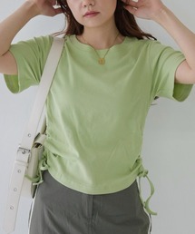 Uenui（ウニュイ）の「【 cunii 】 サイドギャザーフィットカットソー（Tシャツ/カットソー）」