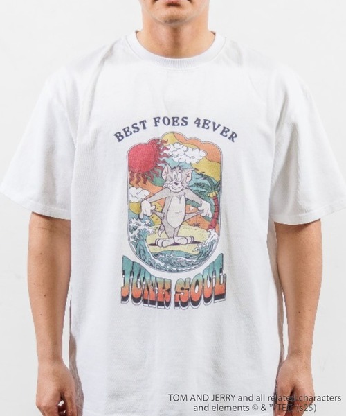 セール】JUNK SOUL/TOM&JERRYT(トム＆ジェリー) ボヘミアン Tシャツ