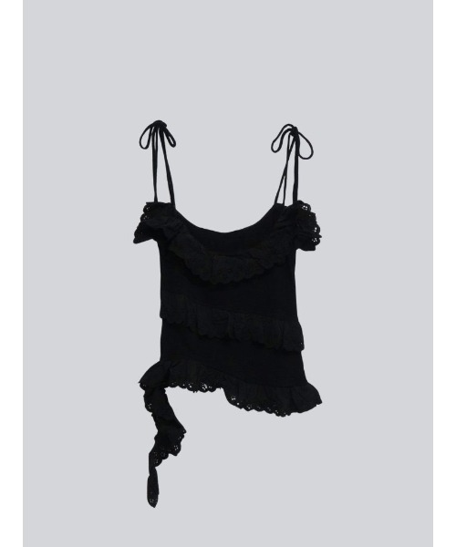 セール】lace frill cami（その他トップス）｜Uenui（ウニュイ