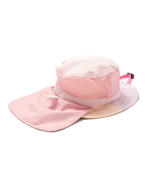 SLAP SLIP（スラップスリップ）の「【UVカット】日よけ付き切り替え総柄メッシュサファリハット(50~54cm)（ハット・キッズ・ベージュ/ピンク/ブルー系その他2/ブルー/ブルー系その他・52cm/54cm/50cm）」の18枚目の写真