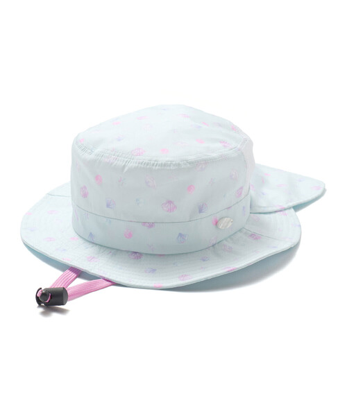 SLAP SLIP（スラップスリップ）の「【UVカット】日よけ付き切り替え総柄メッシュサファリハット(50~54cm)（ハット・キッズ・ベージュ/ピンク/ブルー系その他2/ブルー/ブルー系その他・52cm/54cm/50cm）」の12枚目の写真