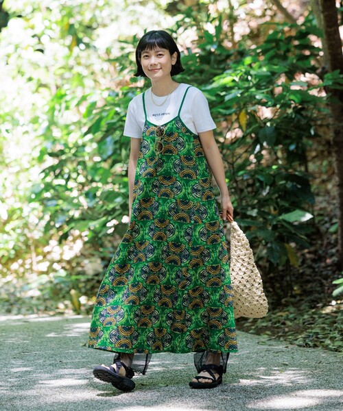 FREAK'S STORE（フリークスストア）の「<虫よけ効果>蚊帳 シアーレギンス（レギンス/スパッツ・レディース・グレー/ブルー/ブラック・ﾌﾘ-）」の4枚目の写真