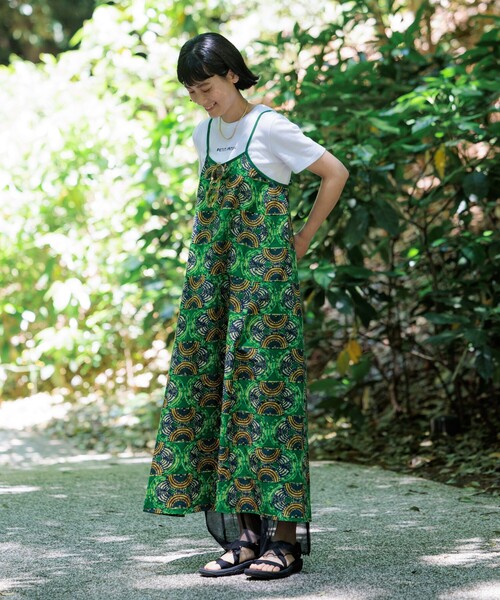 FREAK'S STORE（フリークスストア）の「<虫よけ効果>蚊帳 シアーレギンス（レギンス/スパッツ・レディース・グレー/ブルー/ブラック・ﾌﾘ-）」の5枚目の写真