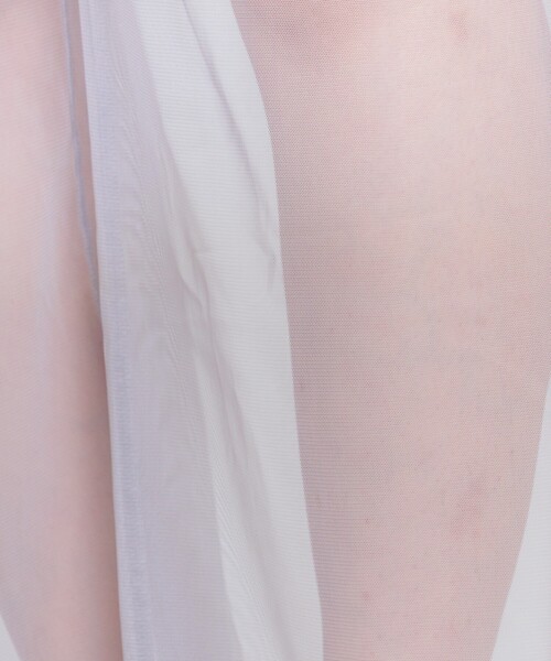 FREAK'S STORE（フリークスストア）の「<虫よけ効果>蚊帳 シアーレギンス（レギンス/スパッツ・レディース・グレー/ブルー/ブラック・ﾌﾘ-）」の20枚目の写真