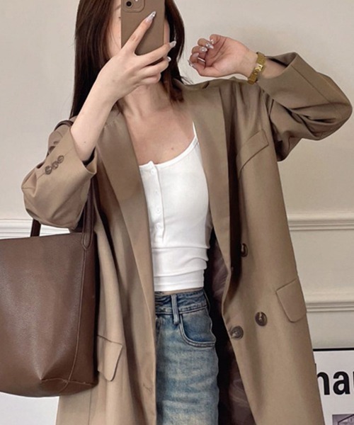 Miniministore(ミニミニストア)の「カップ付きキャミソール ブラトップ重ね着(キャミソール・レディース・ホワイト系1/ホワイト系2/ブラック系1/ブラック系2/ブラウン・FREE)」の11枚目の写真