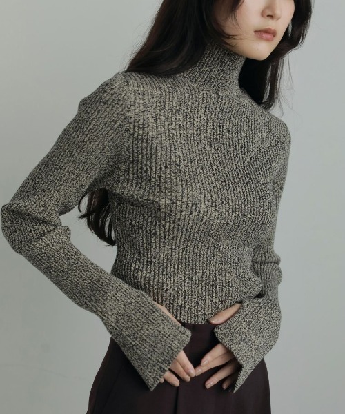 anuke（アンヌーク）の「Wool Zip Knit（ニット/セーター）」 - WEAR