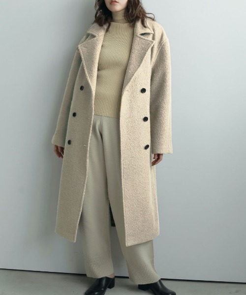 anuke（アンヌーク）の「anuke　Slit Turtle Knit スリットタートルニット/62520530（ニット/セーター・レディース・クリーム/チャコールグレー/ミックスグレー/ブラック/アイボリー・ONE SIZE）」の17枚目の写真