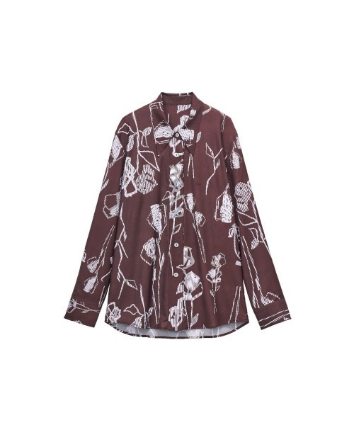stripe flower shirt（シャツ/ブラウス）｜Knuth Marf