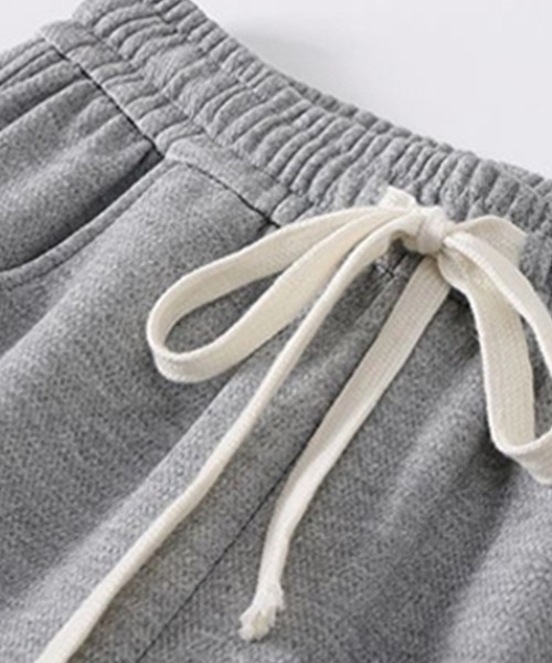 Beststore（ベストストア）の「スウェットパンツ　ウエストゴム入り（スウェットパンツ・レディース・ブラック/ホワイト/ライトグレー/キャメル・M/L/XL）」の10枚目の写真