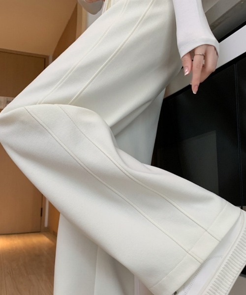 Beststore（ベストストア）の「スウェットパンツ　ウエストゴム入り（スウェットパンツ・レディース・ブラック/ホワイト/ライトグレー/キャメル・M/L/XL）」の18枚目の写真