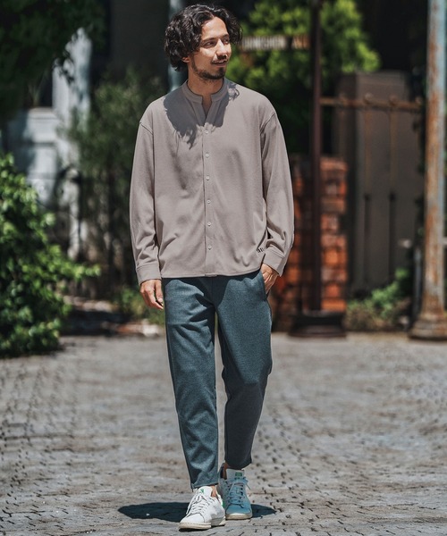 felkod(フィルコッド)の「ms6136- Stretch Corduroy Shirts コーデュロイシャツ(シャツ/ブラウス・メンズ・グレイッシュベージュ/ブラック・S/M/L)」の5枚目の写真