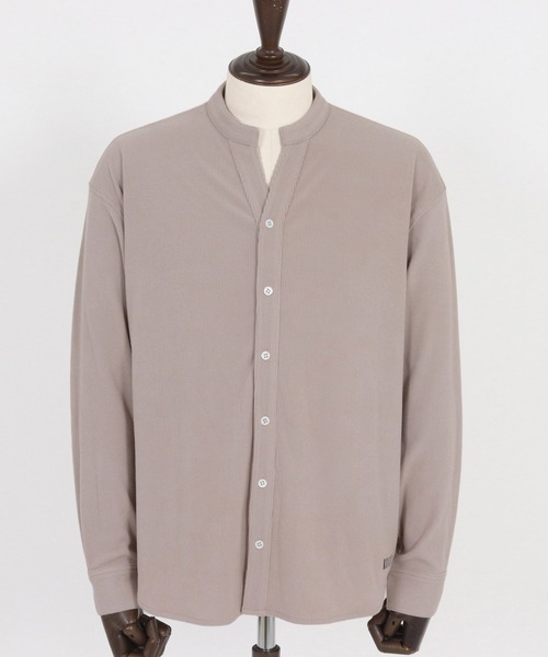 felkod(フィルコッド)の「ms6136- Stretch Corduroy Shirts コーデュロイシャツ(シャツ/ブラウス・メンズ・グレイッシュベージュ/ブラック・S/M/L)」の14枚目の写真