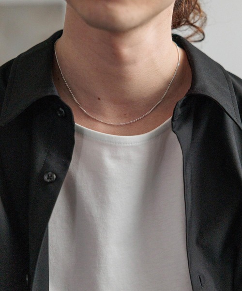 HARE(ハレ)の「【SILVER925 MADE IN JAPAN 長さ調節可能】GRACEチェーンネックレス(HARE)(ネックレス・メンズ・シルバー系その他/シルバー・FREE)」の3枚目の写真