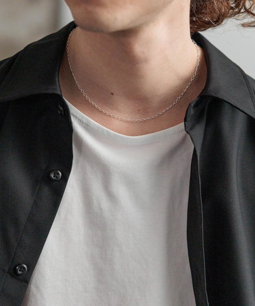 HARE(ハレ)の「【SILVER925 MADE IN JAPAN 長さ調節可能】GRACEチェーンネックレス(HARE)(ネックレス・メンズ・シルバー系その他/シルバー・FREE)」の6枚目の写真
