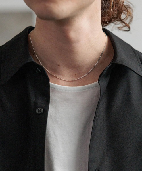 HARE(ハレ)の「【SILVER925 MADE IN JAPAN 長さ調節可能】GRACEチェーンネックレス(HARE)(ネックレス・メンズ・シルバー系その他/シルバー・FREE)」の7枚目の写真
