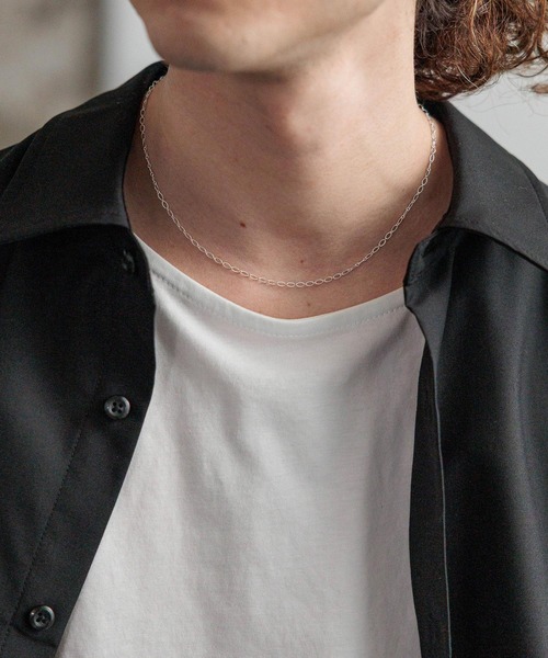 HARE(ハレ)の「【SILVER925 MADE IN JAPAN 長さ調節可能】GRACEチェーンネックレス(HARE)(ネックレス・メンズ・シルバー系その他/シルバー・FREE)」の8枚目の写真
