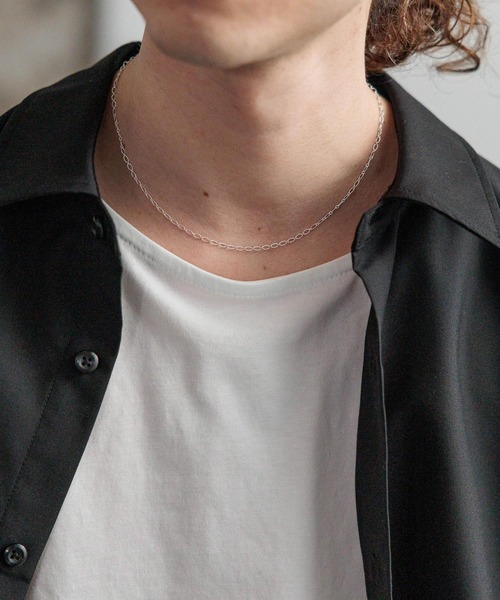 HARE(ハレ)の「【SILVER925 MADE IN JAPAN 長さ調節可能】GRACEチェーンネックレス(HARE)(ネックレス・メンズ・シルバー系その他/シルバー・FREE)」の9枚目の写真