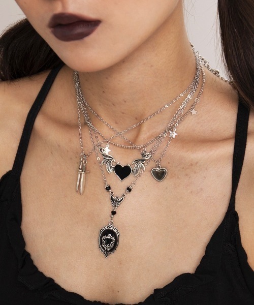 LAMPOON】ゴシックネックレスセット（ネックレス）｜almo（アルモ）の