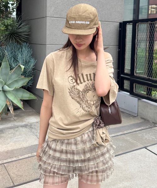 FOREVER 21(フォーエバー トゥエンティーワン)の「【2025SS】ロゴジェットキャップ(キャップ・レディース・ブラウン/ブラック・FREE)」の3枚目の写真