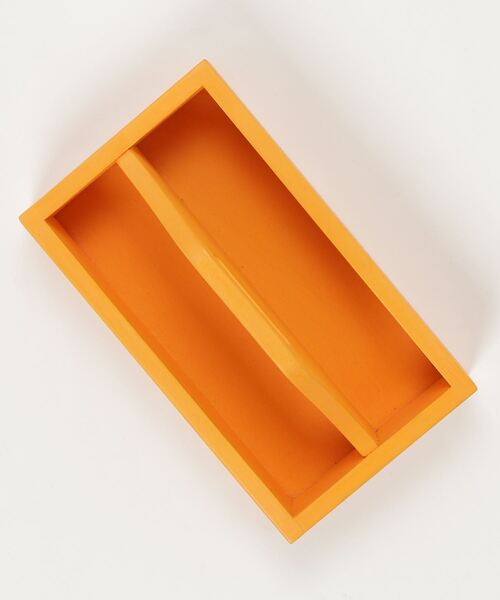 ガラクタ貿易(ガラクタボウエキ)の「018 MERCURY WOOD HANDY TOOL BOX / マーキュリー ウッド ハンディー ツールボックス(その他雑貨・メンズ・レッド/ブラウン/イエロー・FREE)」の5枚目の写真