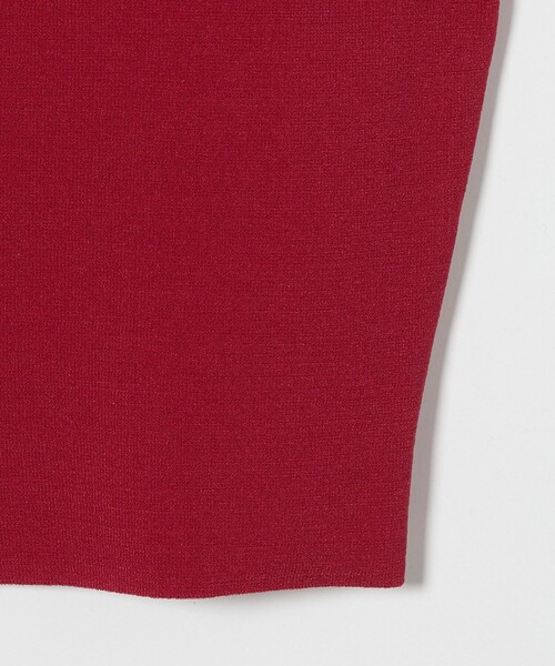 Steven Alan(スティーブンアラン)の「<AMOMENTO>CAP SLEEVE CARDIGAN/カーディガン(カーディガン/ボレロ・レディース・ブラック/レッド・0)」の6枚目の写真