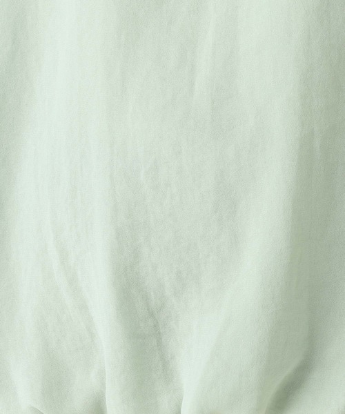 Elura（エルーラ）の「≪イージーケア・速乾≫サラサラサマーフレンチコンビTシャツ/451128（Tシャツ/カットソー・レディース・オフホワイト/ブラック/グリーン系その他/ブラウン/ライトピンク/ライトカーキ/ライトベージュ・MEDIUM/LARGE/SMALL）」の11枚目の写真